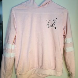 Pink sweatshirt from Romwe
